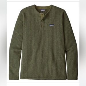 Patagonia Men’s Better Sweater Henley Pullover NWOT